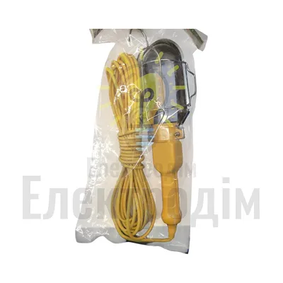 Переноска гаражна LED 7W 600Lm 10м жовта Lemanso LMA312 — купити в Електродім