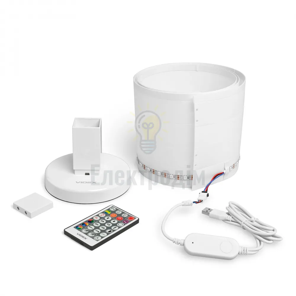 LED лампа підлогова VIDEX TF20 RGB 10W TF20 10W  - фото 3