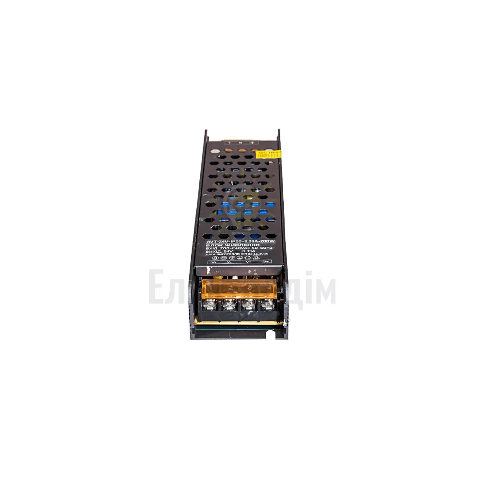 Блок  живлення Блок живлення AVT 24V IP20 8,33А - 200W 1021019  - фото 1