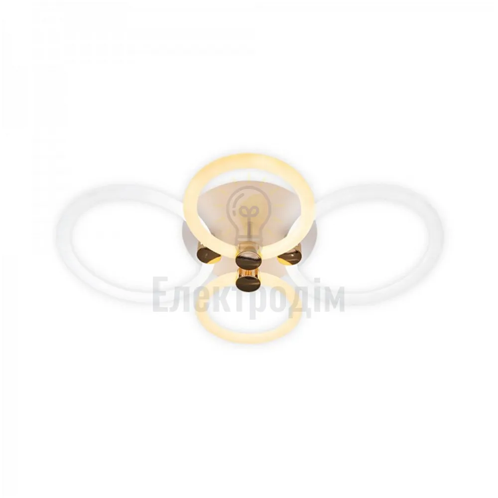 AL6134-1ARD 76W коло 8450Lm 3000K-6500K 615*415*130mm FELICITY GOLD 80072  - фото 2