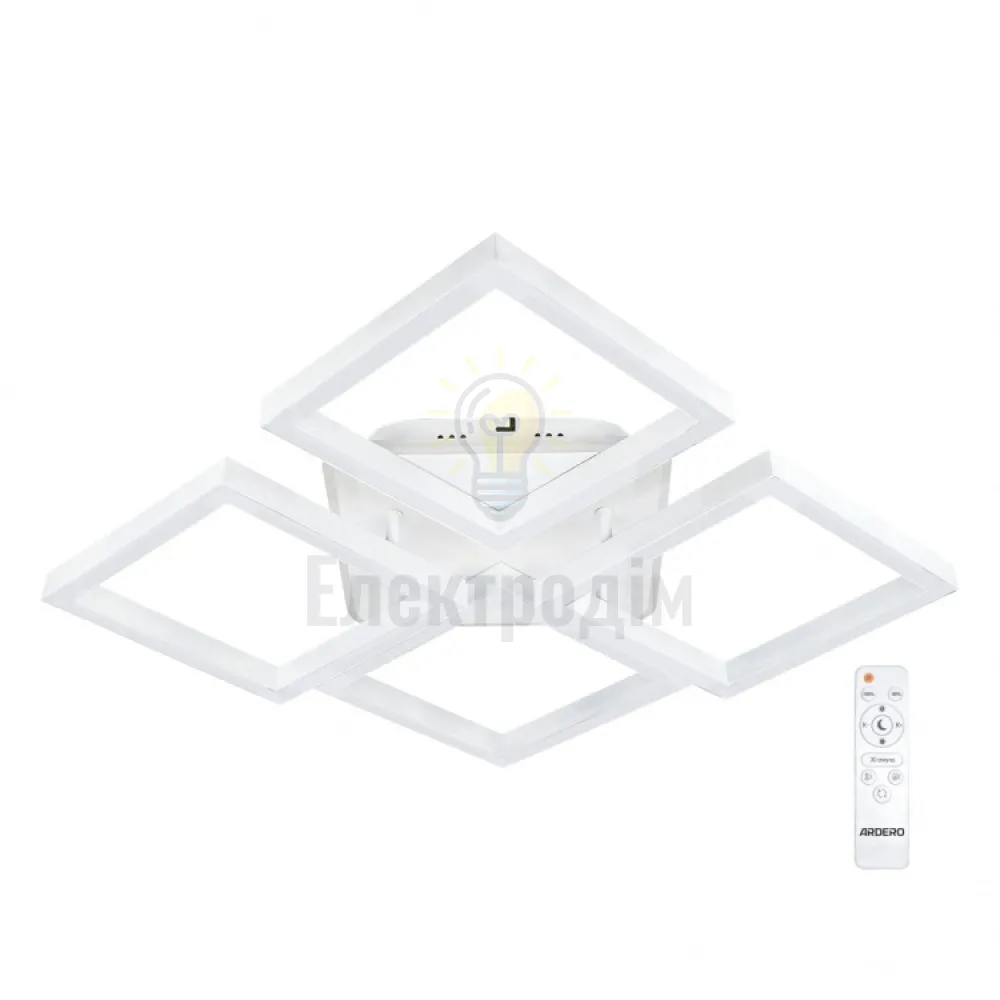 AL6490-1ARD 90W 5100Lm 3000K-6000K 500*500*95mm білий URBAN W 80935 