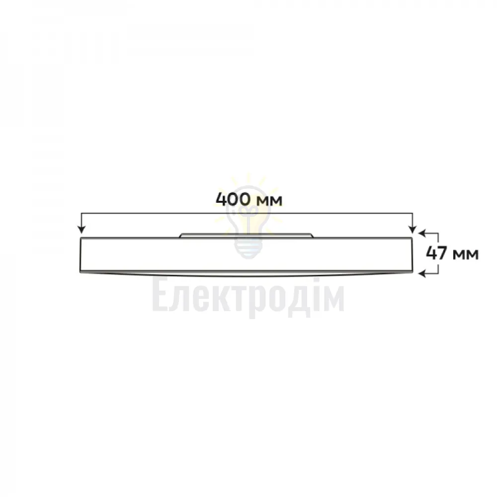 AL6087ARD 36W коло білий 3600Lm 3000/4000/6500K 400*42mm TREND 80637  - фото 2