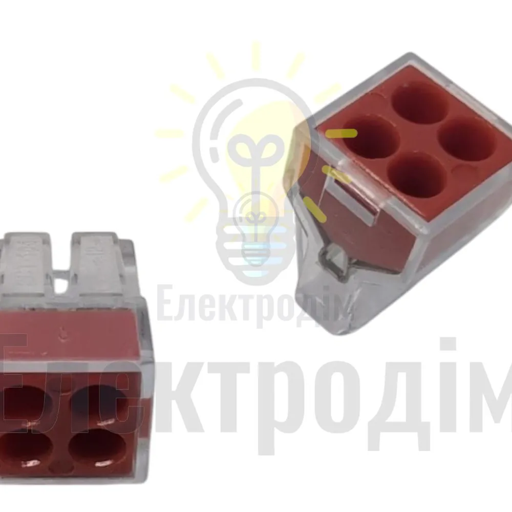 Клема 4-отвори 773-104 1022580 