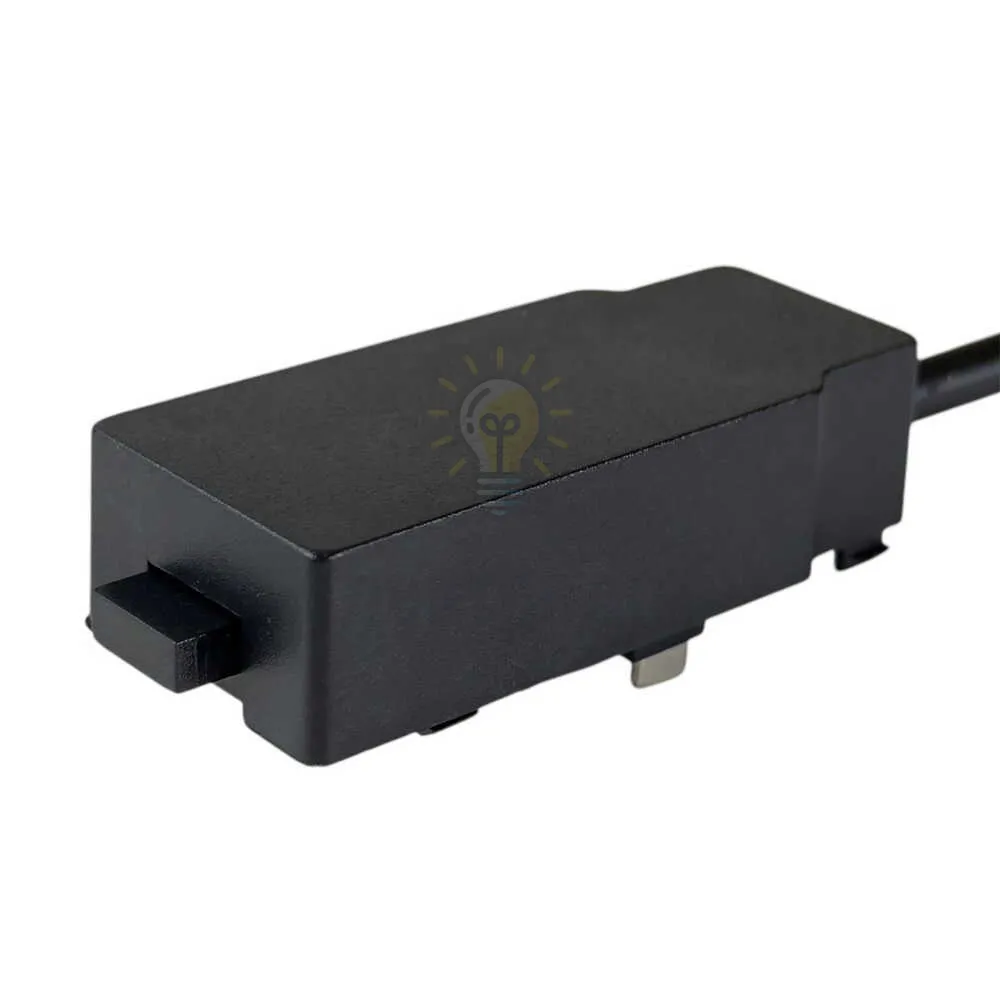 Конектор магнітний Violux DT-W прямий чорний 320133  - фото 1