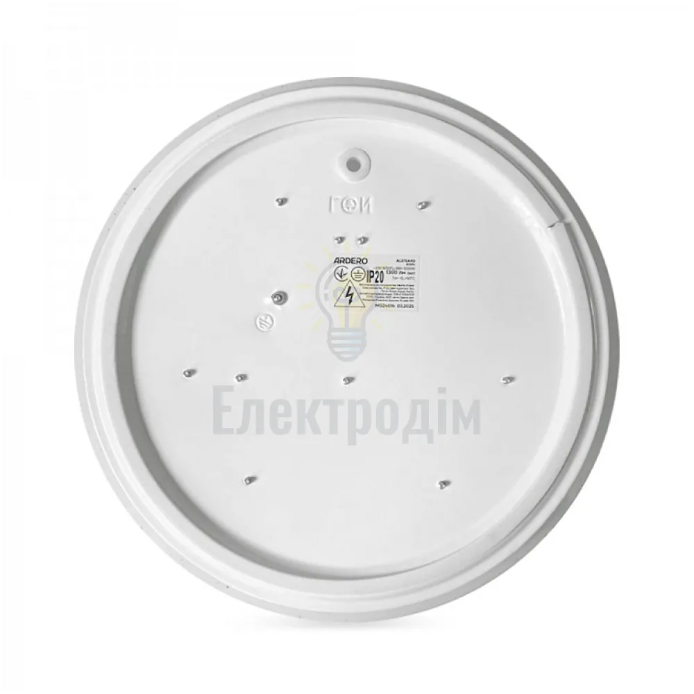AL575ARD 24W коло накладний зірк. небо 1750Lm 5000K 330*60mm SILVER 80695  - фото 2