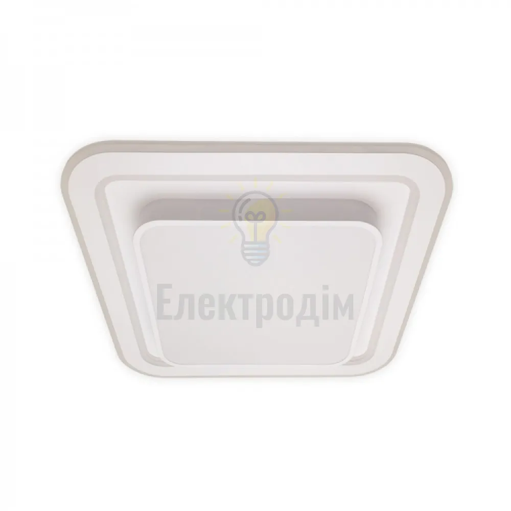 AL6400ARD 80W квадрат 6240Lm 3000K-6500K 480*480*70mm PEARL S 80242  - фото 3