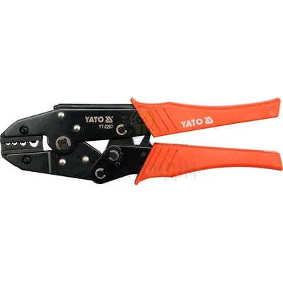 Кліщі для обтискання і зачистки проводів, L=230 мм. 20-8AWG, 1.5-10 мм2,YATO YT-2297 — купити в Електродім