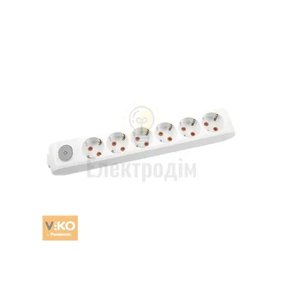 Колодка Vi-Ko Multi-Let 6 з/заз. + вим. 90118600 — купити в Електродім