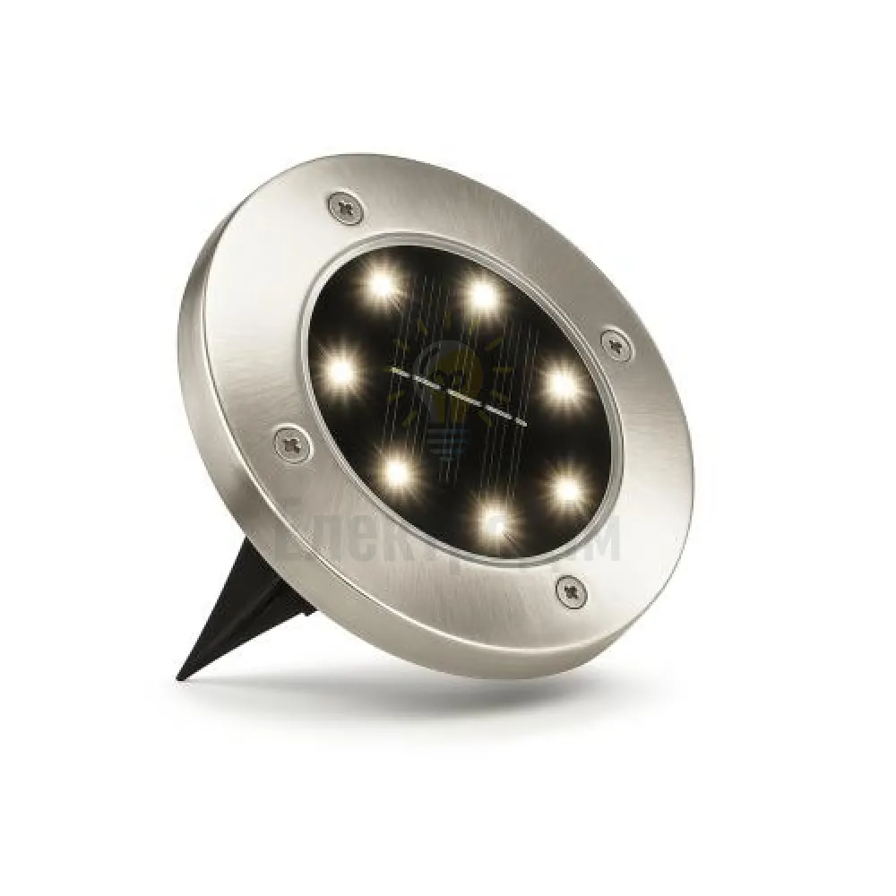 LED світильник LEBRON L-SL-48704, садово-парковий, грунтовий, з сонячною панеллю, Ni-MH 100mAh, IP44 15-17-46 