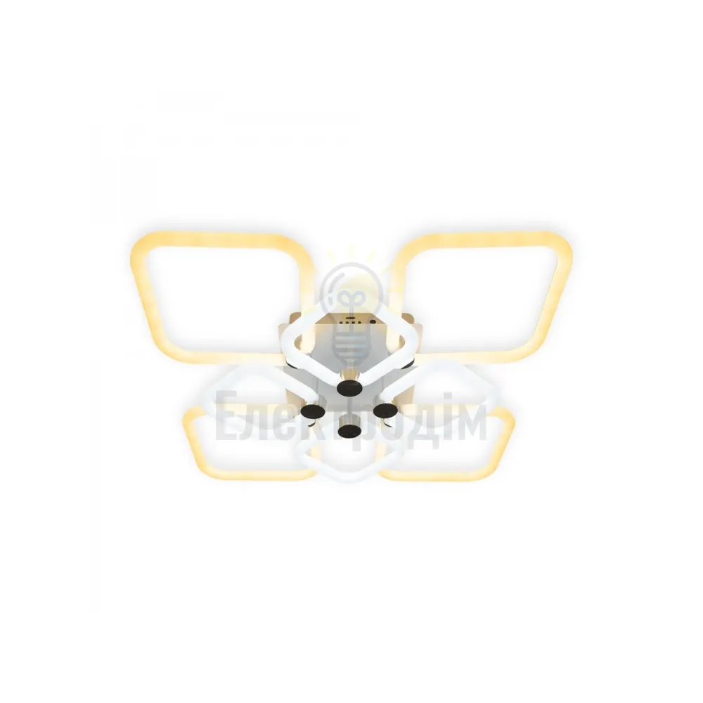 AL6138ARD 160W квадрат 17170Lm 3000K-6500K 610*610*130mm FELICITY 80082  - фото 4