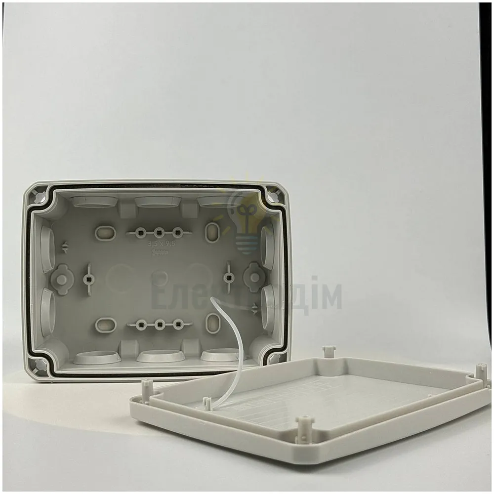 Коробка розподільча СКІМ 163х123х68 (K160) сіра ІР66 B1102012  - фото 7