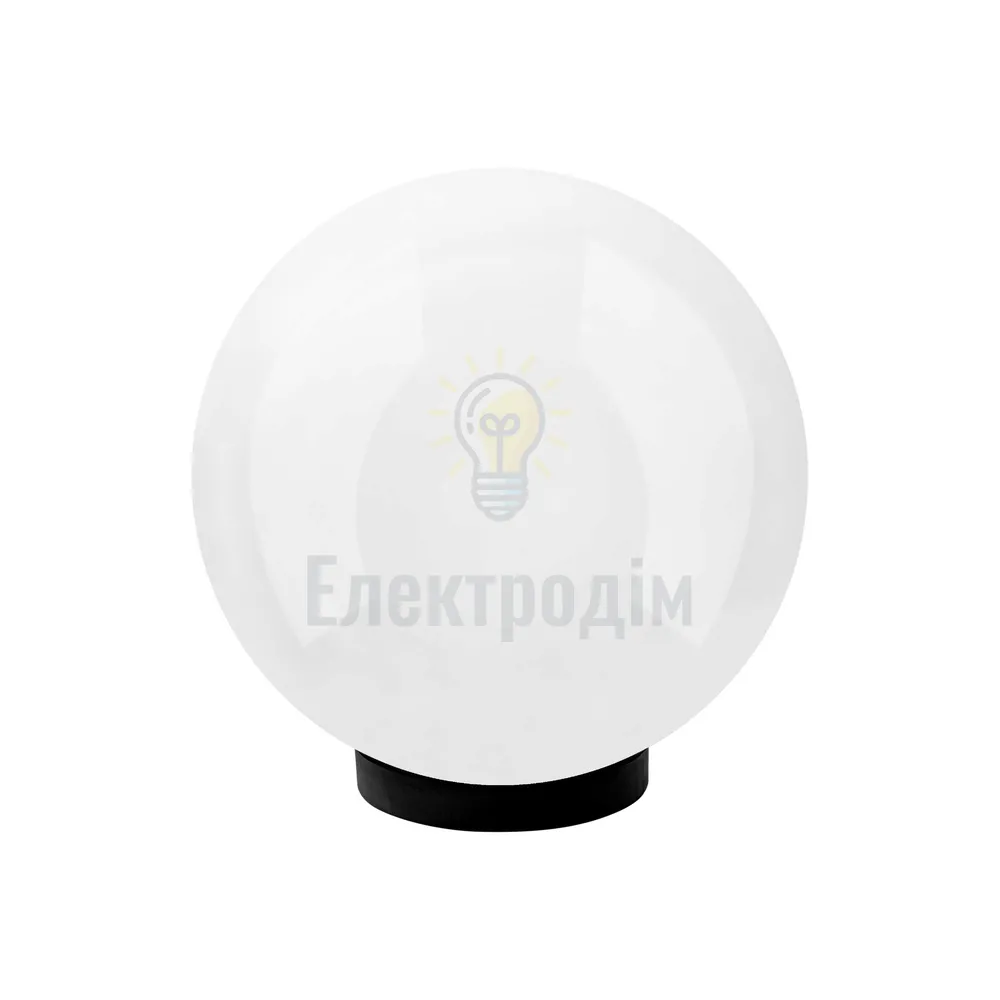 Світильник садово-парковий VIOLUX SFERA білий 300мм 60W Е27 ІР44 (1/2) 500140 