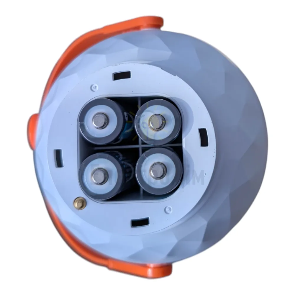 EL311 акум. світильник 6W, 117*160mm, 4*800mAh (зм. акум. 18650), білий, LC 81173  - фото 10
