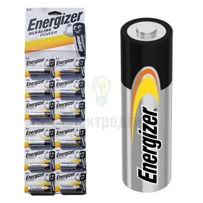 Батарейка ENERGIZER AA/LR06 Alk Power multiblister уп. 12шт ціна за 1 шт. 6548462 — купити в Електродім