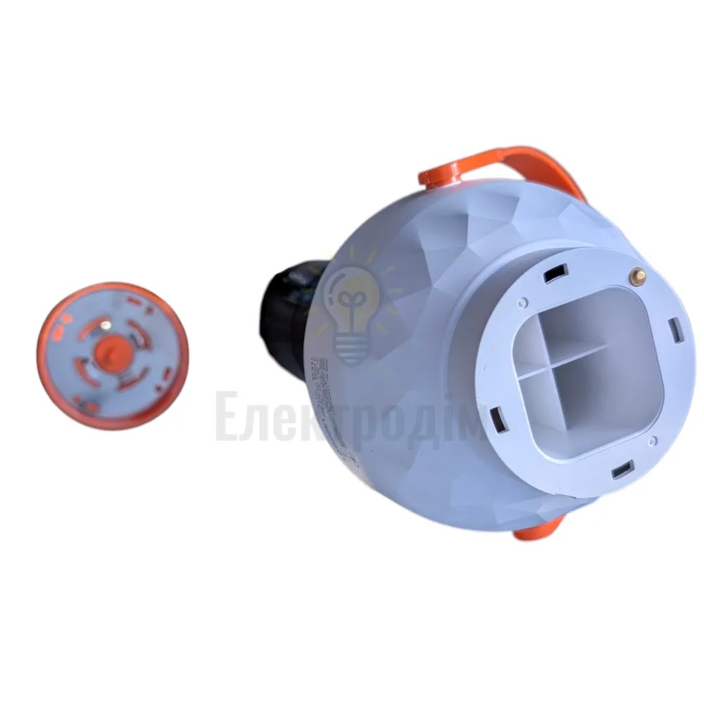 EL311 акум. світильник 6W, 117*160mm, 4*800mAh (зм. акум. 18650), білий, LC 81173  - фото 12