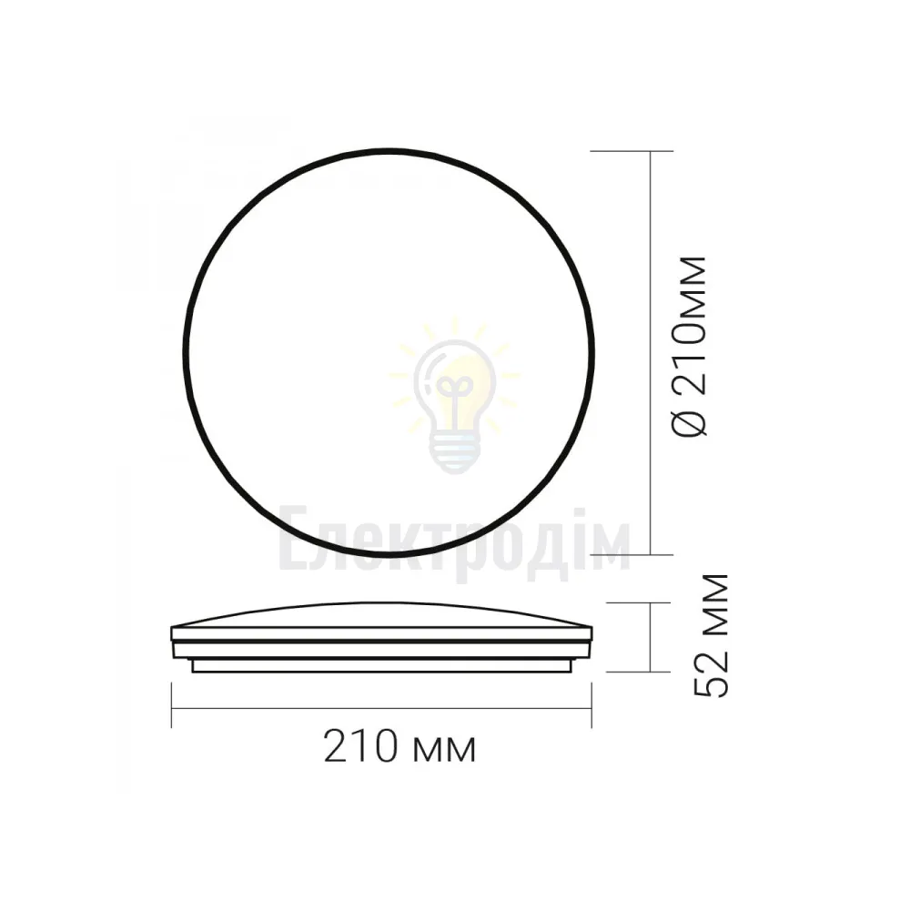 AL575ARD 12W коло накладний зірк. небо 900Lm 5000K 210*52mm SILVER 80693  - фото 6