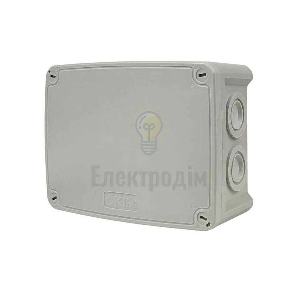 Коробка розподільча СКІМ 163х123х68 (K160) сіра ІР66 B1102012 
