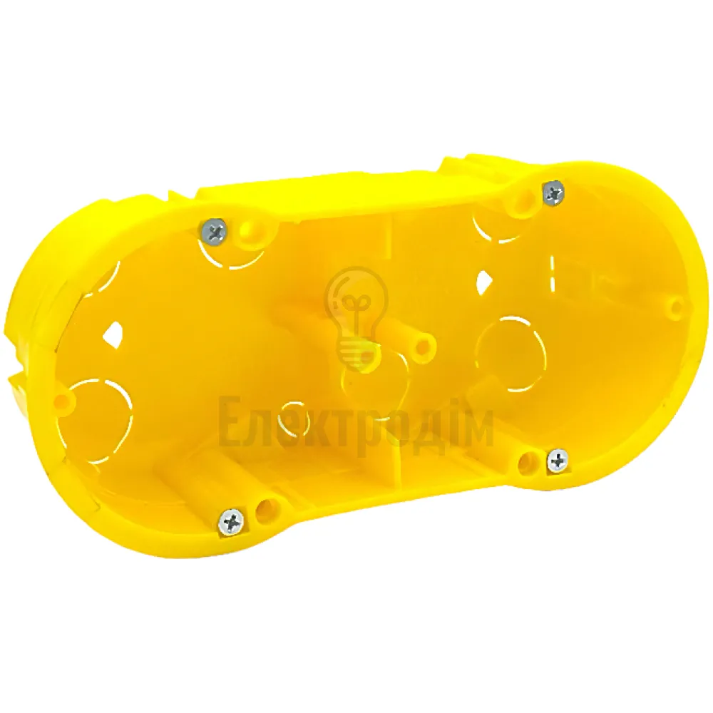 Коробка монтажна 2-на для твердих стін РК-2*60 Кова-Електро ФР-00001798 