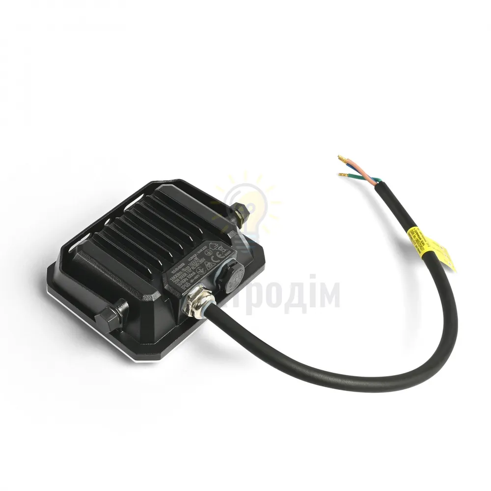 LED прожектор VIDEX F3 20W 5000K 220V Black VLE-F3-0205B  - фото 3