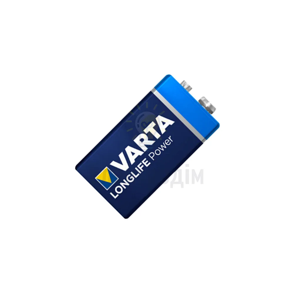 Батарейка VARTA High-Energy 9V (блістер-1 шт.) 4922121411  - фото 2