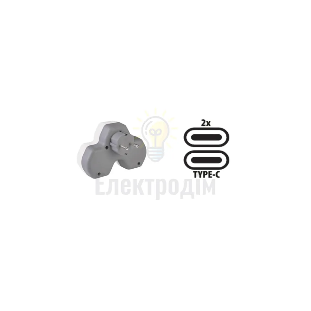 Розгалужувач подвійний GOLYAT-3 132-001-0003-010  - фото 1