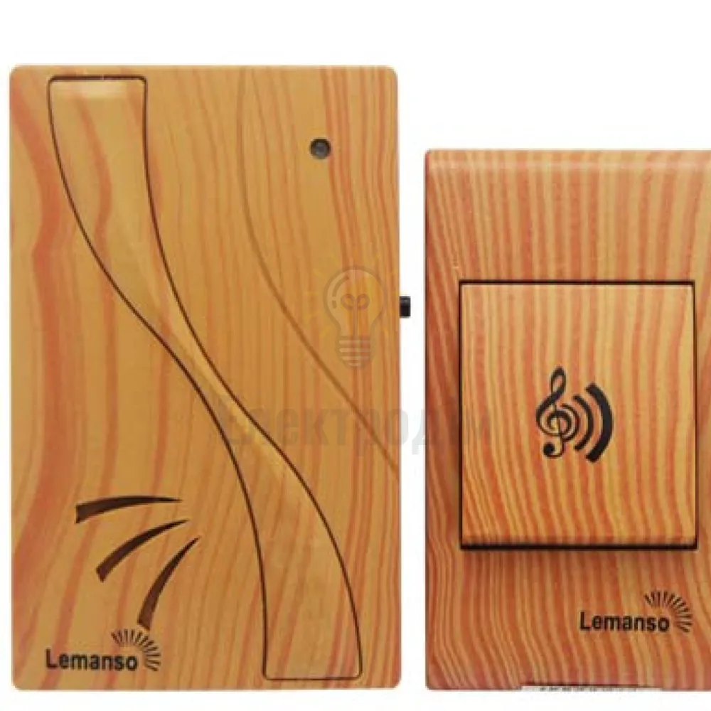 Дзвінок Lemanso 12V LDB53 вільха 98197 