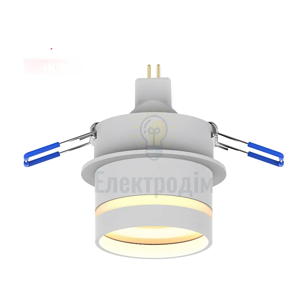 Акцентний світильник GU10 IP20 білий DLD-07W Luxel 