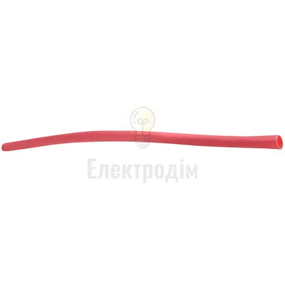 Термоусаджувальна трубка АСКО  3,0 / 1,5 червона A0150040358 — купити в Електродім