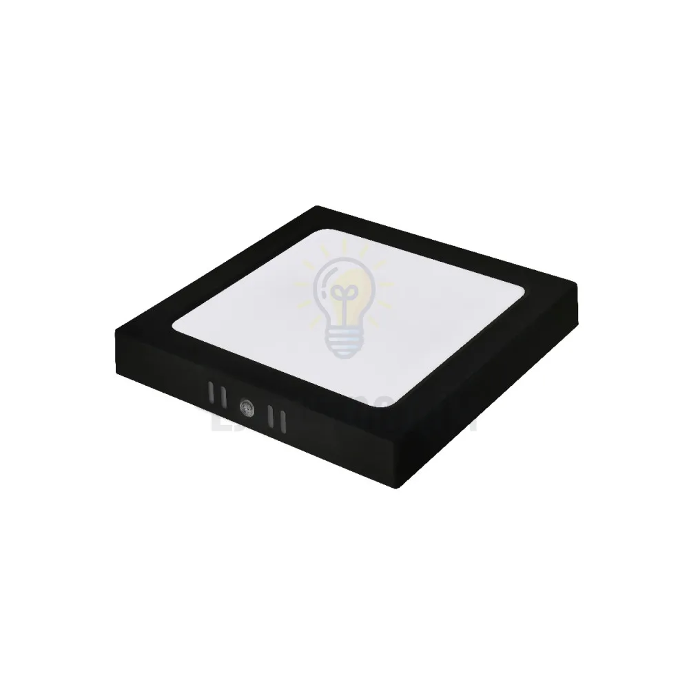 Світильник накладний LED 18W 3CCT 1660Lm ІР20 чорний квадрат 016-084-0018-020 