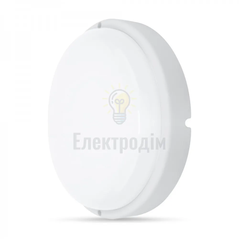 Світильник AL3009-RМS з мыкрофильовим датчиком 230V 12W 6500К IP65 круглий 40207 