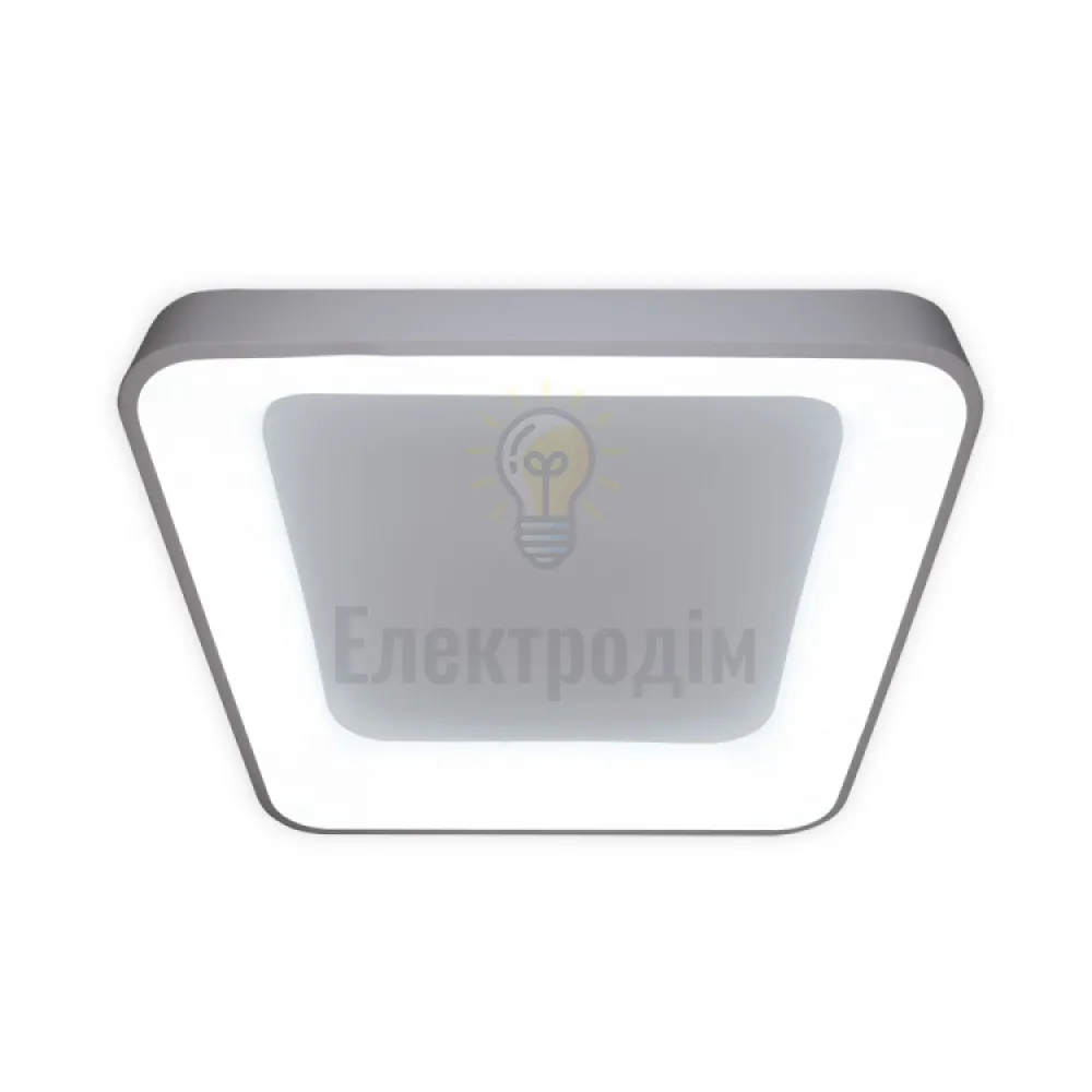 AL6076ARD 72W квадрат 4820Lm 2700K-6500K 450*450*80mm GLOW 80258  - фото 2