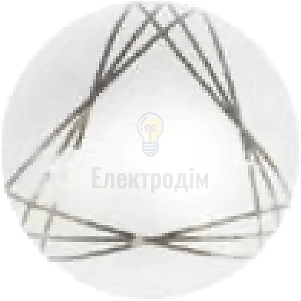 Світильник закритого типу,скло-метал, Е-27,60W, 150х100мм 05032 36-58-12 