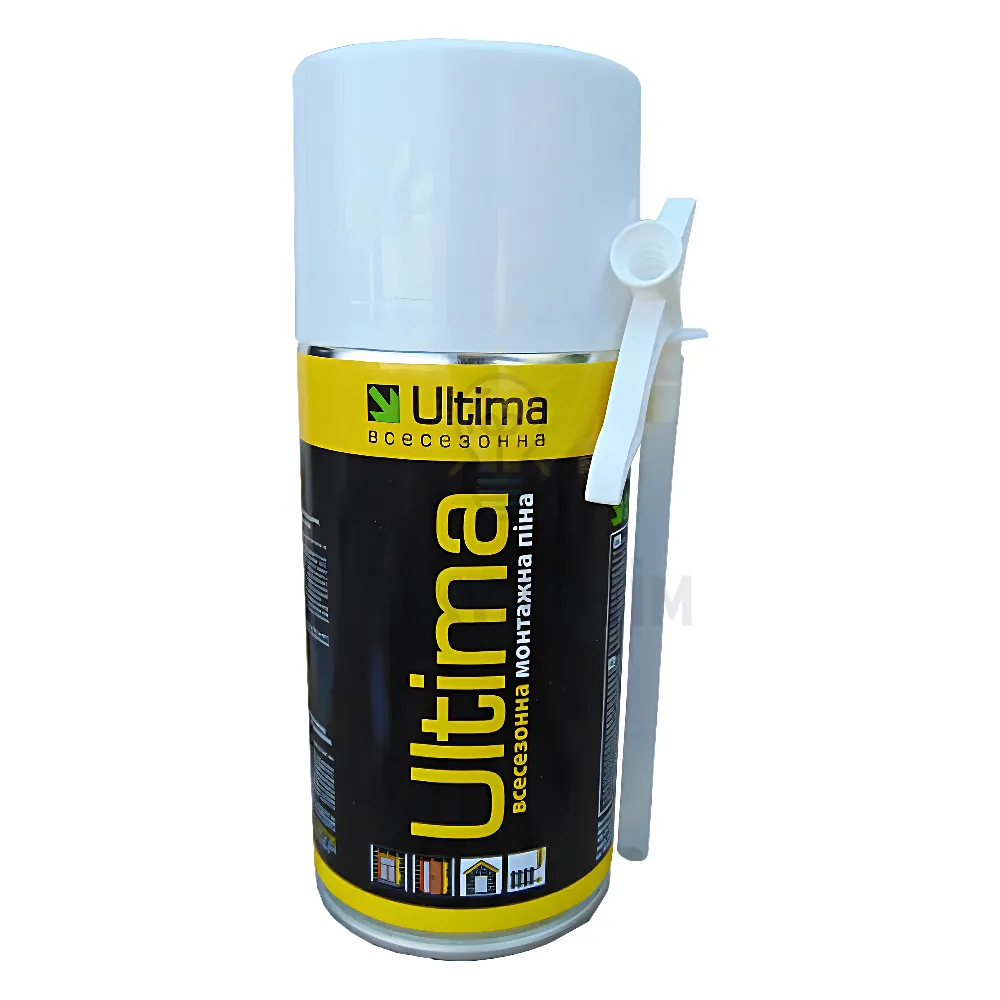 Поліуретанова монтажна піна ULTIMA (РУЧН.), всесезонна 310ml ПТ-9986 