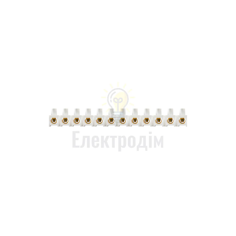 Клемна колодка тип Н 30 мм /  80А біла АСКО A0130040012  - фото 2