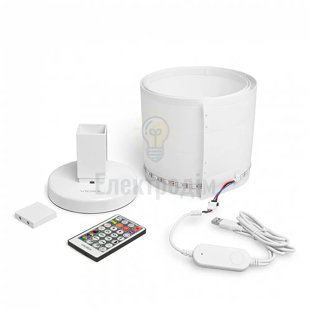 LED лампа підлогова VIDEX TF20 RGB 10W TF20 10W  - фото 3