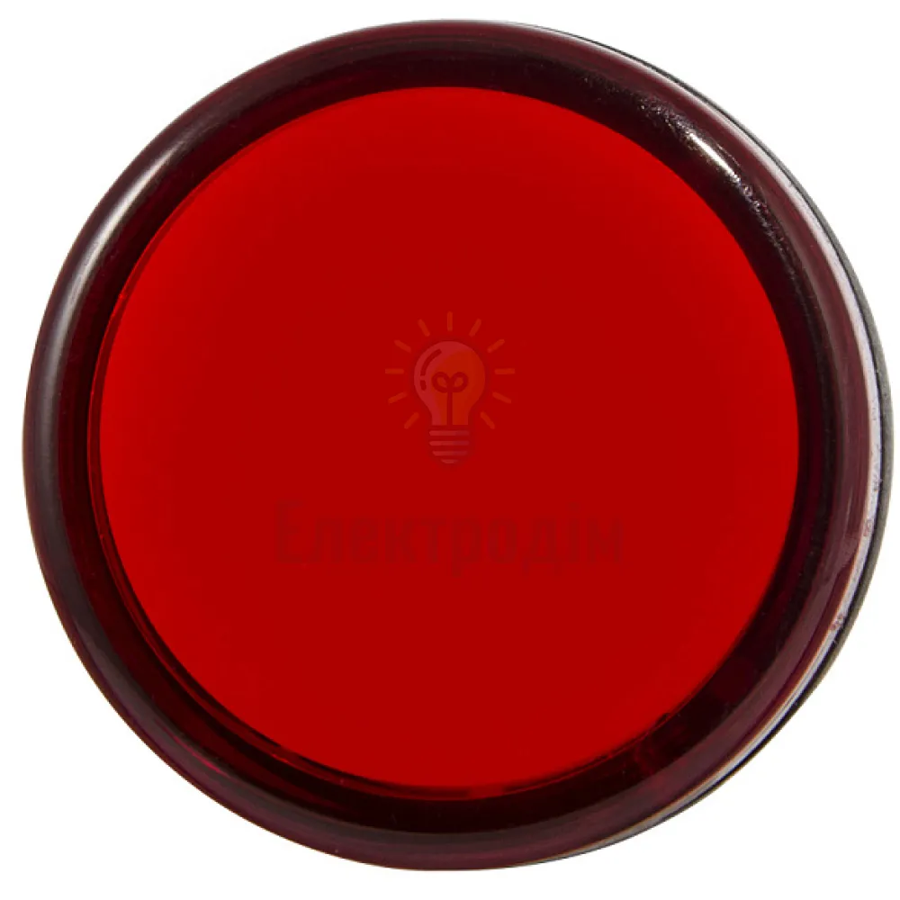 Сигнальна арматура AD22-22DS червона 220V АC A0140030038  - фото 1