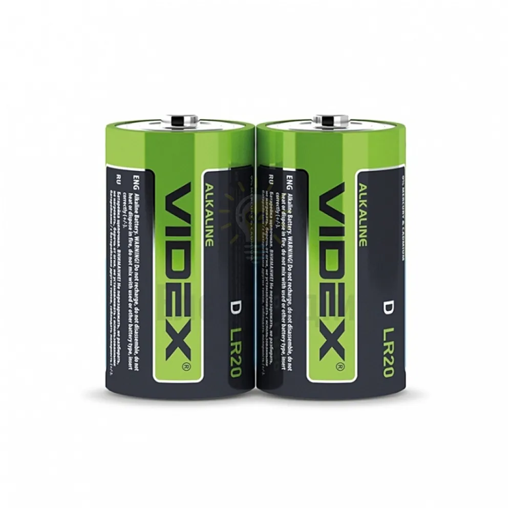 Батарейка Videx LR20 за 1 шт. 