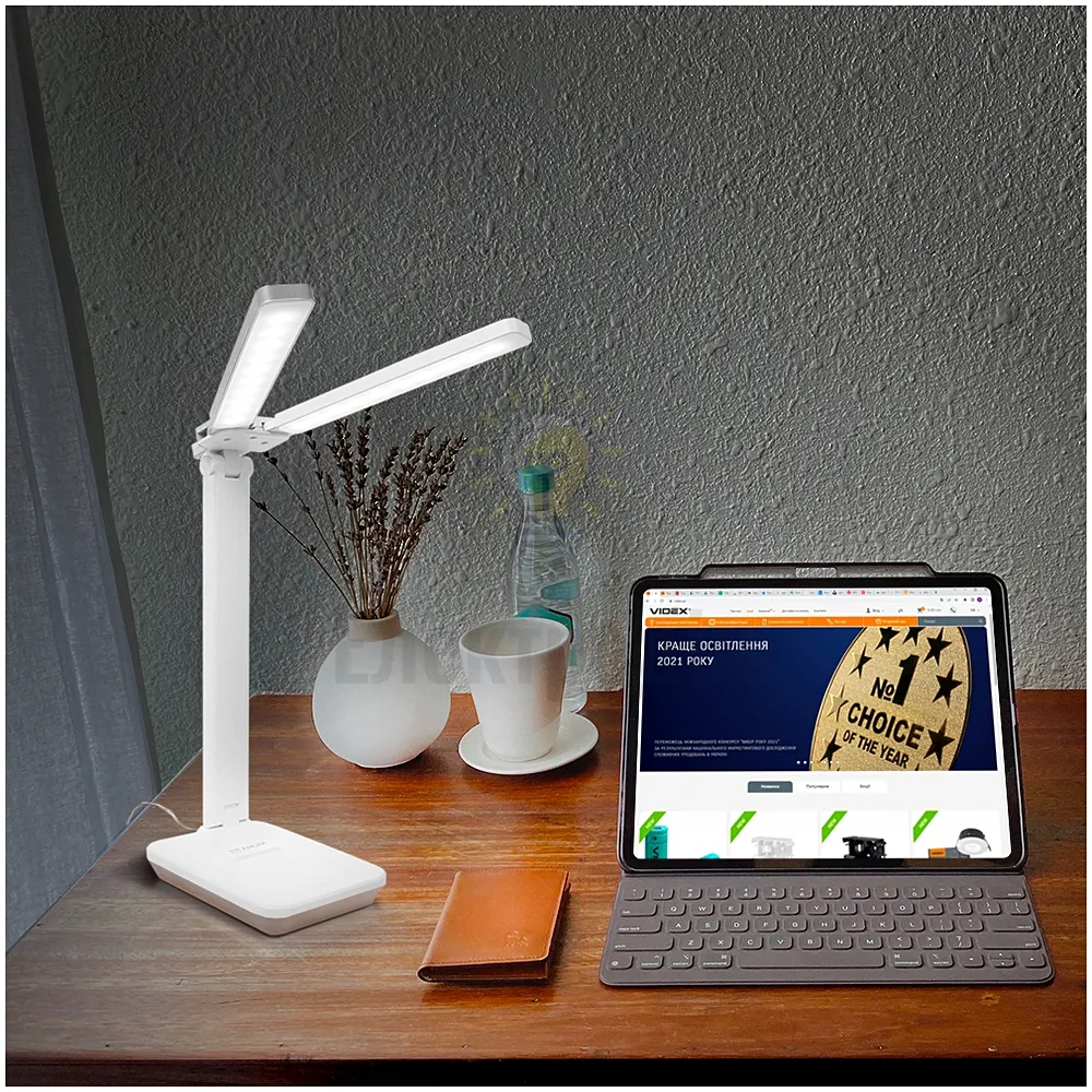 LED лампа настiльна з акумулятором TITANUM TLTF-010W 7W 2700-6000K TLTF-010W  - фото 2