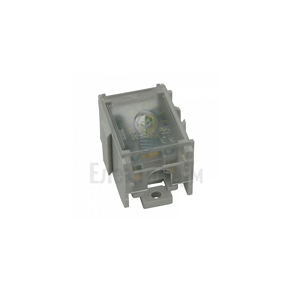 Клема-розгалужувач SV35 з кришкою Lemanso / LMA2741 (1x35/4x6мм2) 97673 