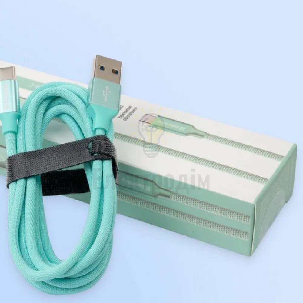 Кабель Colorway USB Type-C 2.4A 2м чорний CW-CBUC008-BK  - фото 8