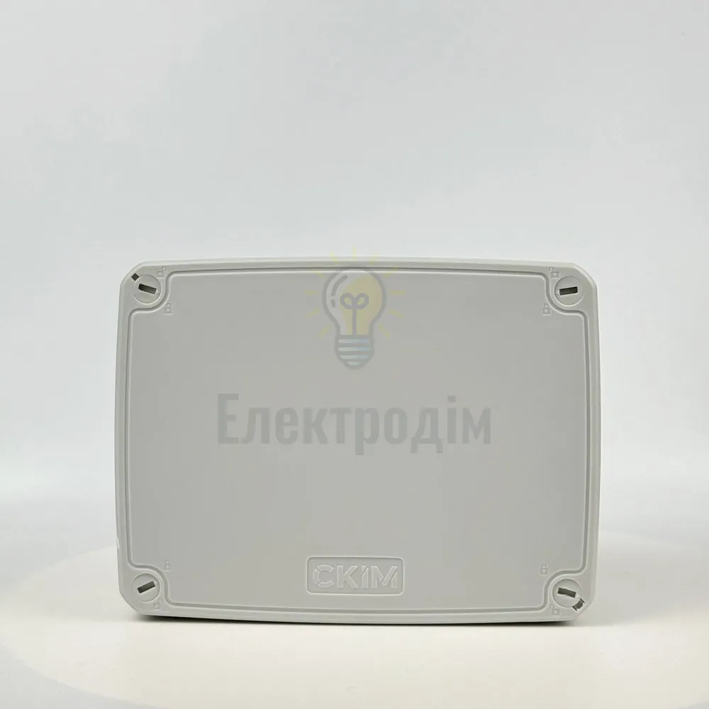 Коробка розподільча СКІМ 163х123х68 (K160) сіра ІР66 B1102012  - фото 1