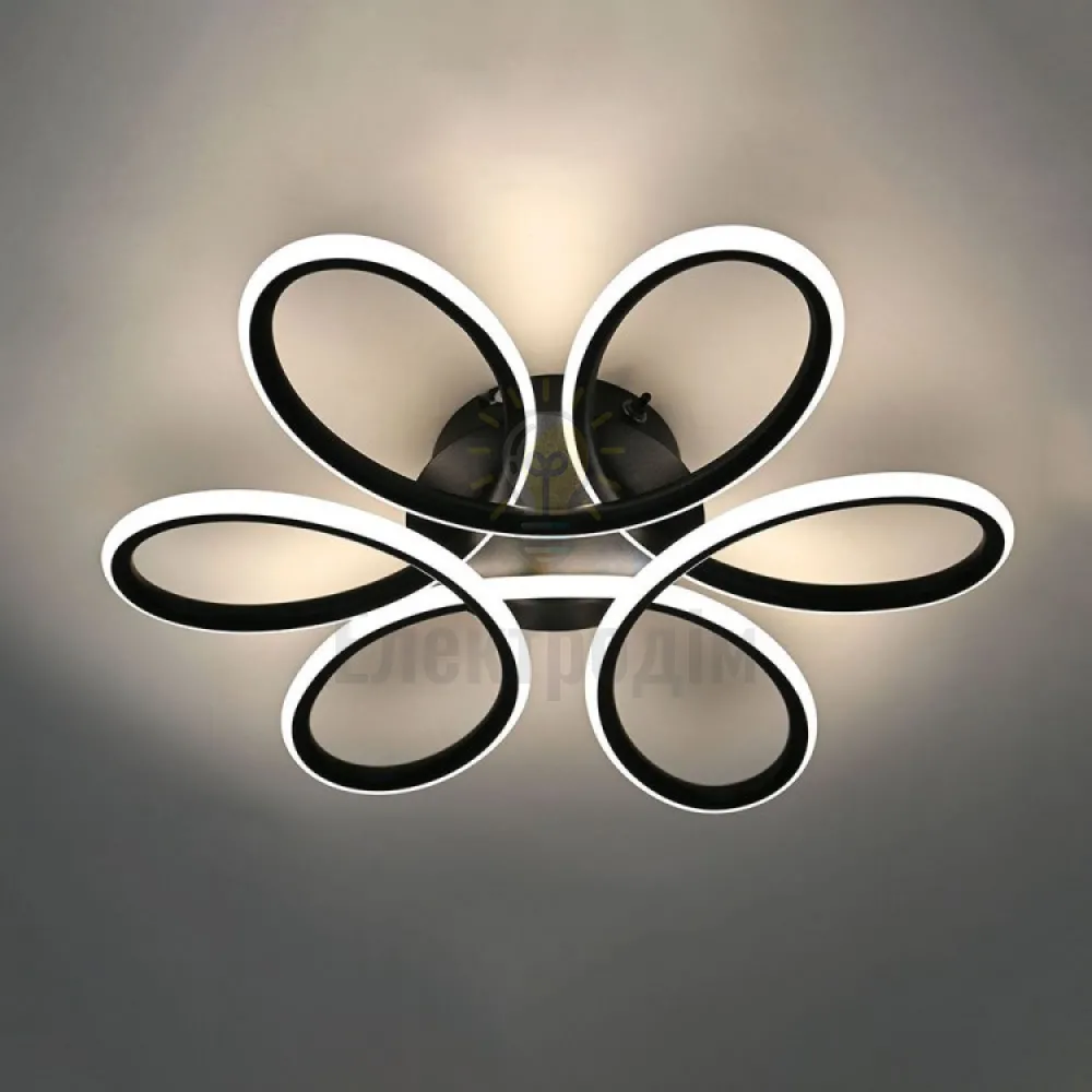 AL6520-1ARD 65W 3380Lm 3000K-6000K 420*110mm чорний LUCE 80492  - фото 2