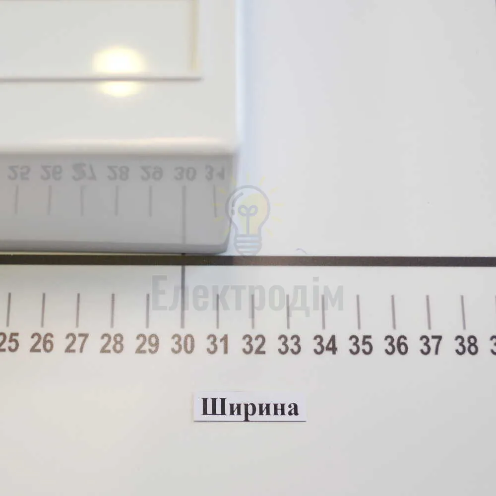 Бокс пласт.Nilson quantom Бокс пластиковий NILSON quantum на 24 модулі зовнішній чорний 32881024  - фото 8