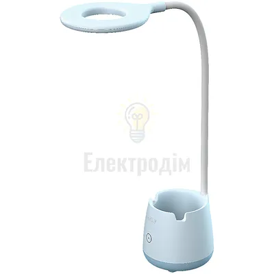 Violux LED Настільна лампа акумуляторна BASKET 6W 300LM 4200K блакитний Violux 540301 — купити в Електродім