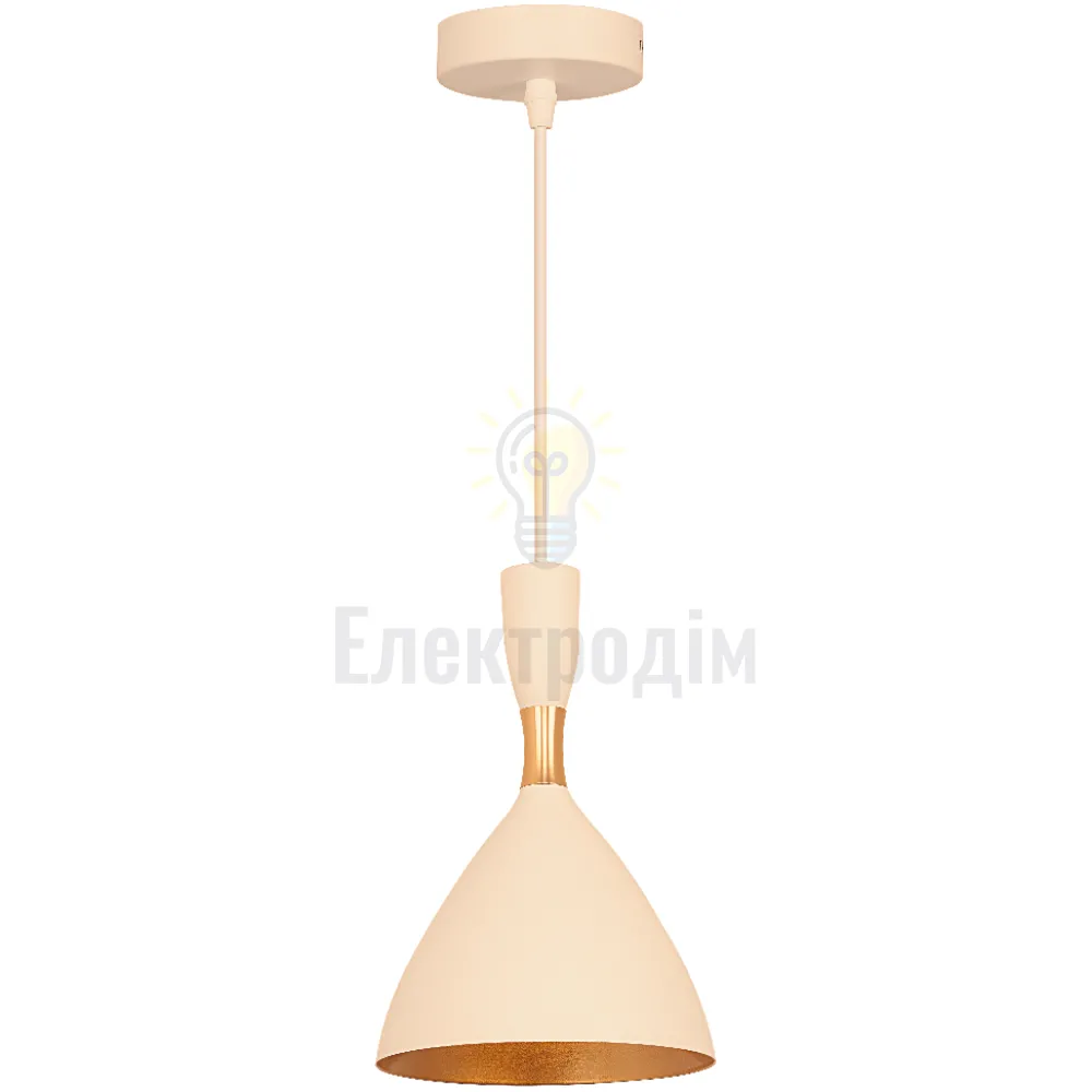 Світильник VELMAX V-CL-HAT-Wh-G, max 60W, E27, 220V 23-10-24 