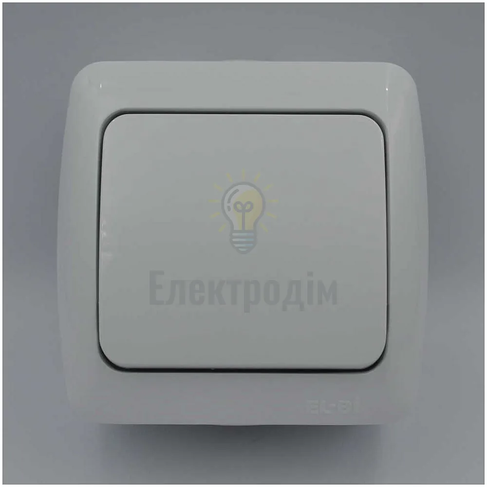 Вимикач ALSU Вимикач ALSU 1-ий IP20 ЕL-ВI 504-010200-200  - фото 1
