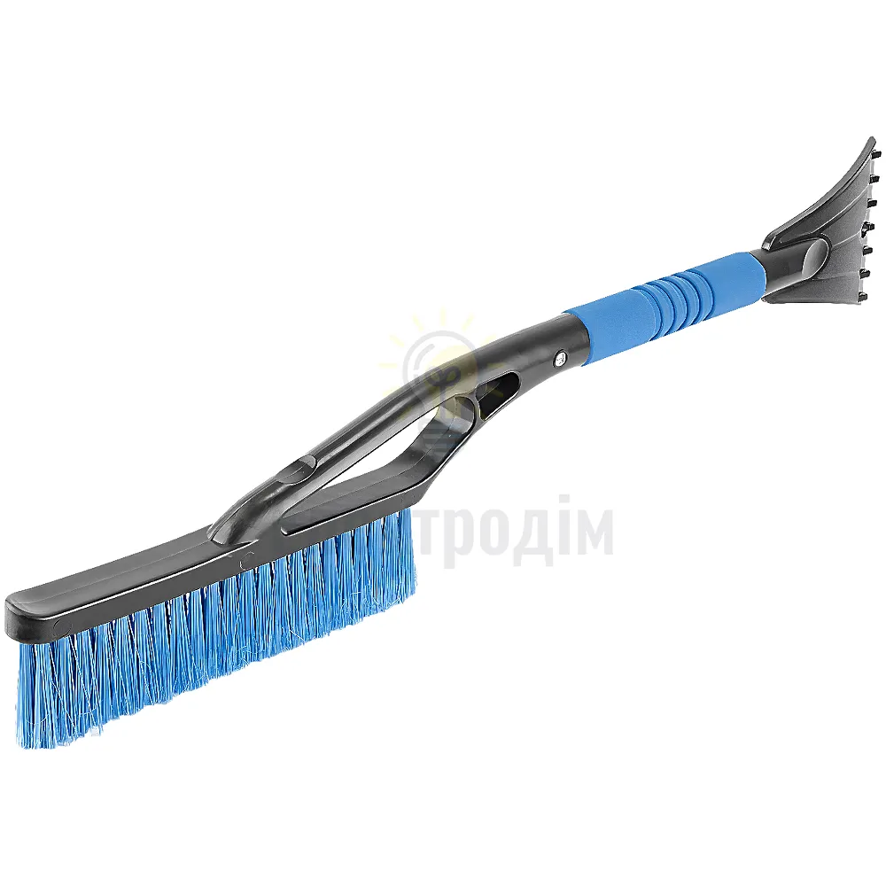 Щітка для снігу автомобільна MASTERTOOL 560 мм зі скребком 105 мм 84-0021 