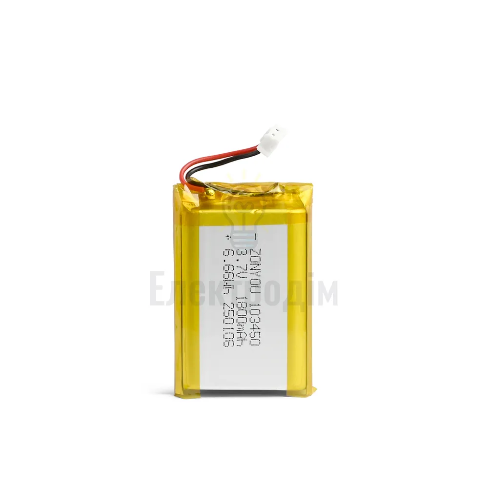 Акумулятор B103450 Li-pol 1800 mAh Videx VLF-B103450-18  - фото 3
