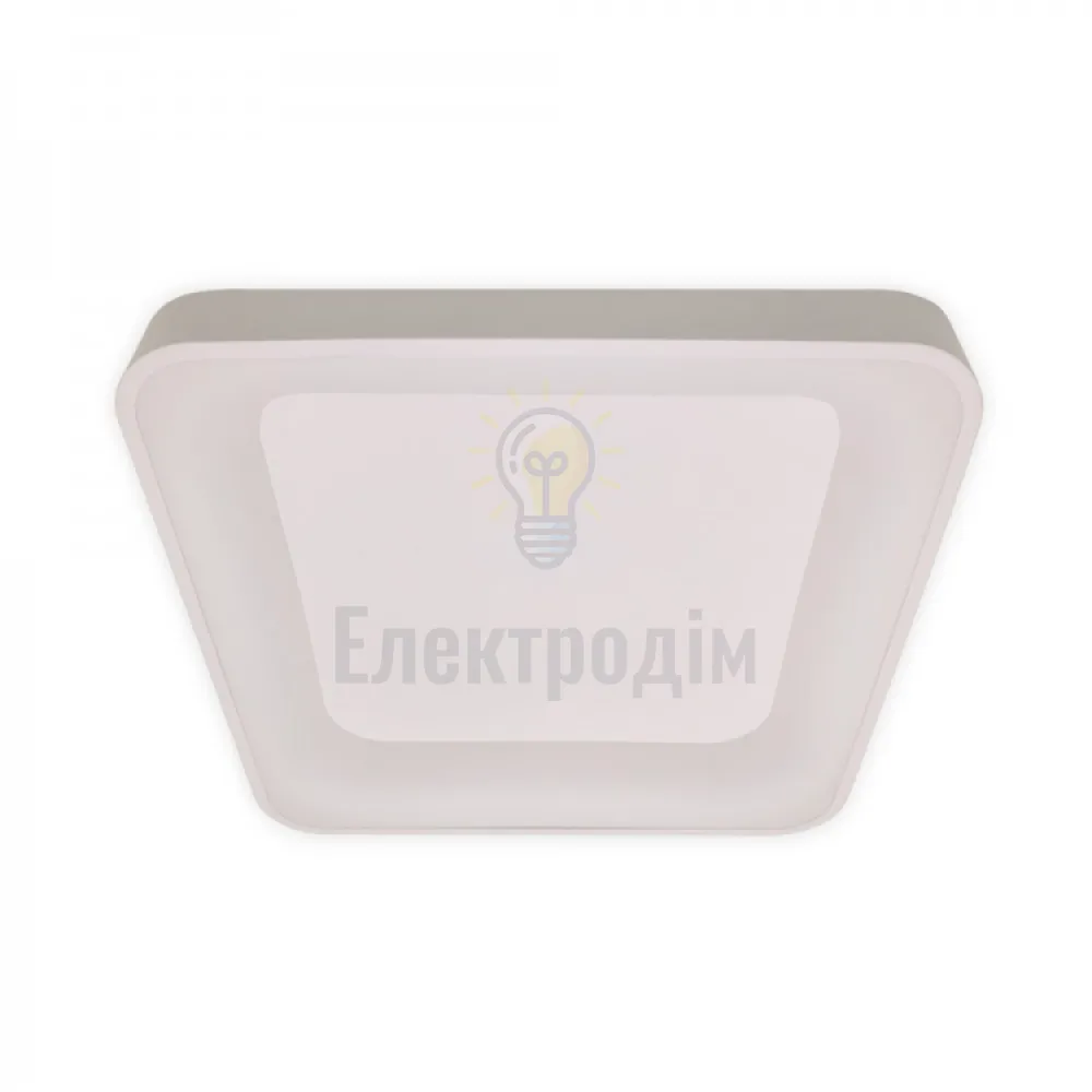 AL6076ARD 72W квадрат 4820Lm 2700K-6500K 450*450*80mm GLOW 80258  - фото 1