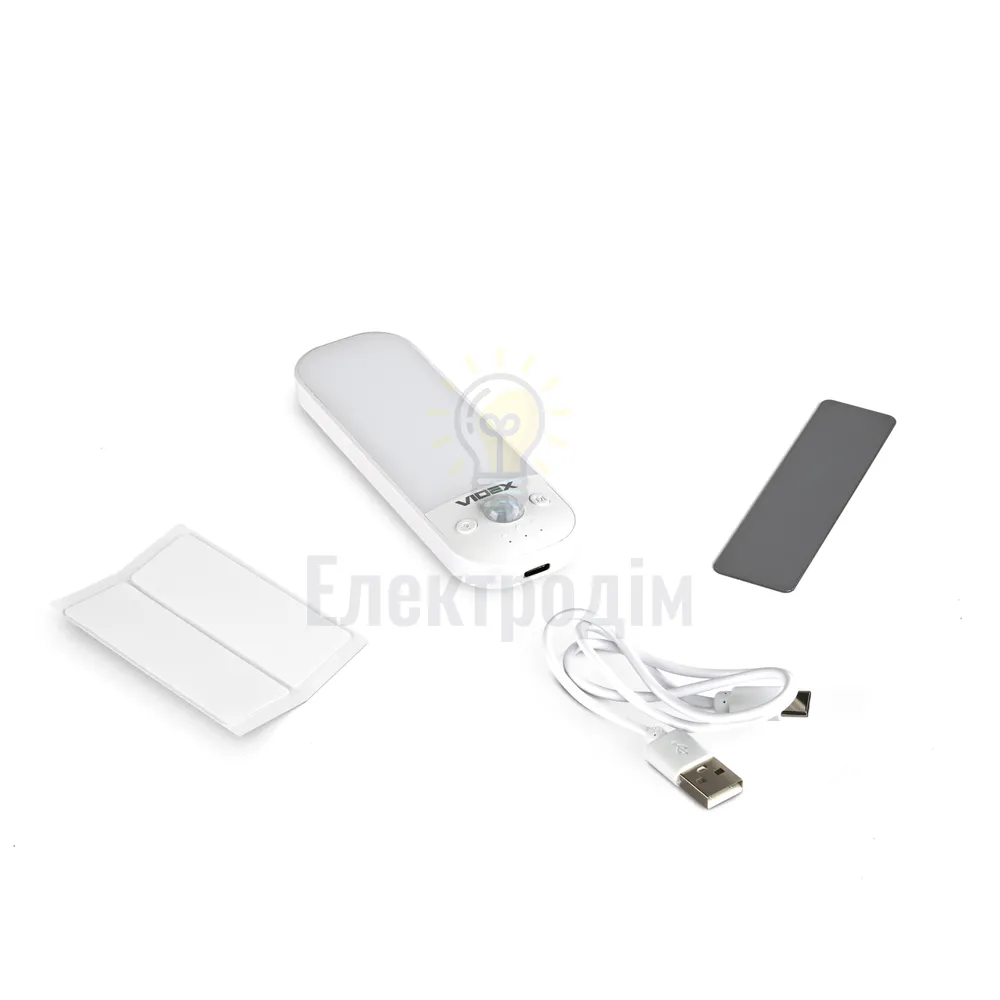 LED Світильник акумуляторний з датчиком руху VIDEX VL-NL014W-S  - фото 11